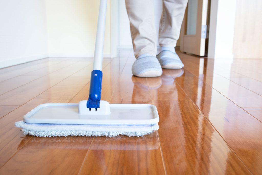 床の清掃方法