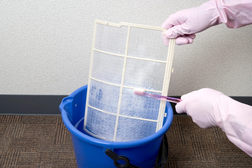 フィルター清掃と分解洗浄の違い