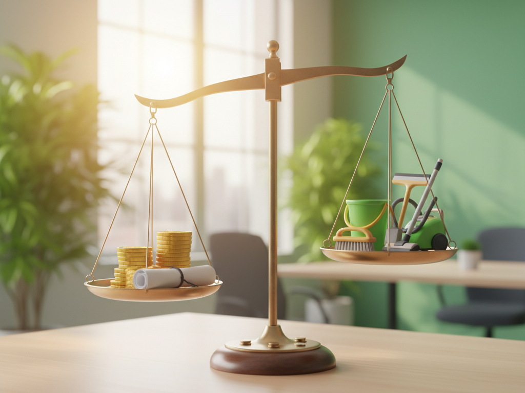 オフィス清掃の相場・単価まとめ｜日常清掃・定期清掃の適正価格をプロが解説