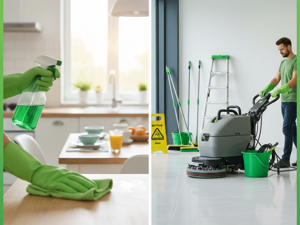「日常清掃と定期清掃の違いとは？2026年最新の使い分けとコスト最適化術」について解説