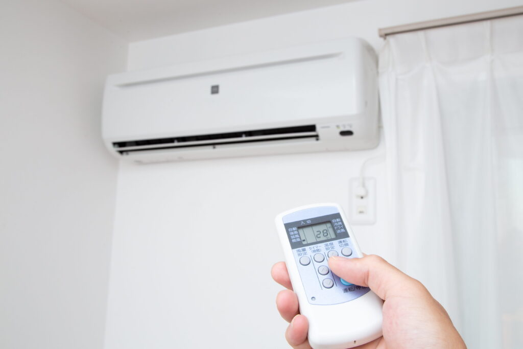 自分でエアコンのカビ防止対策