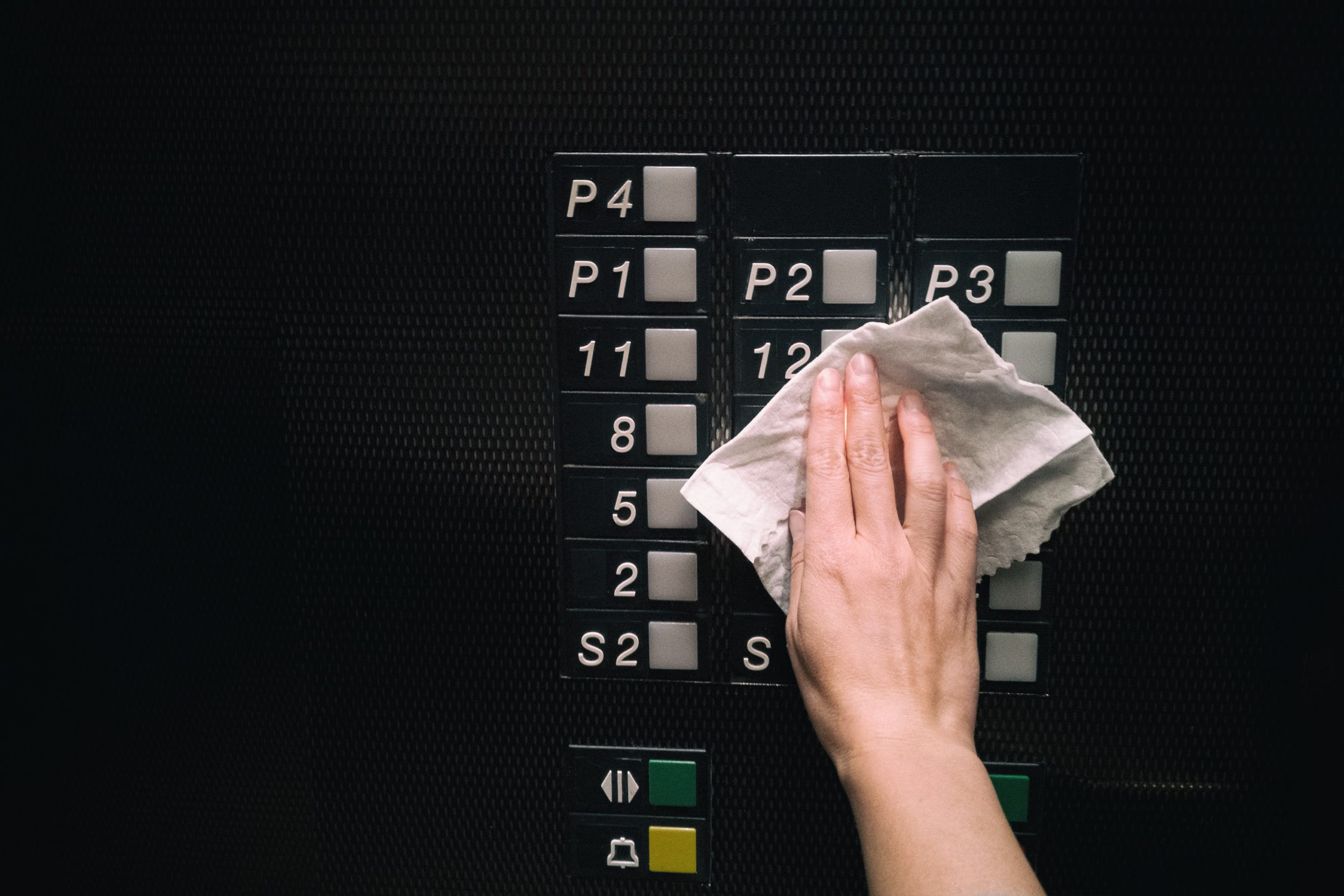 清掃業者の日常清掃