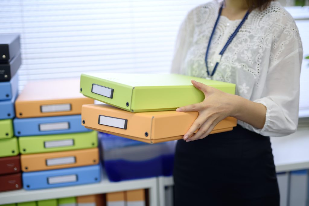 片付けをしておく