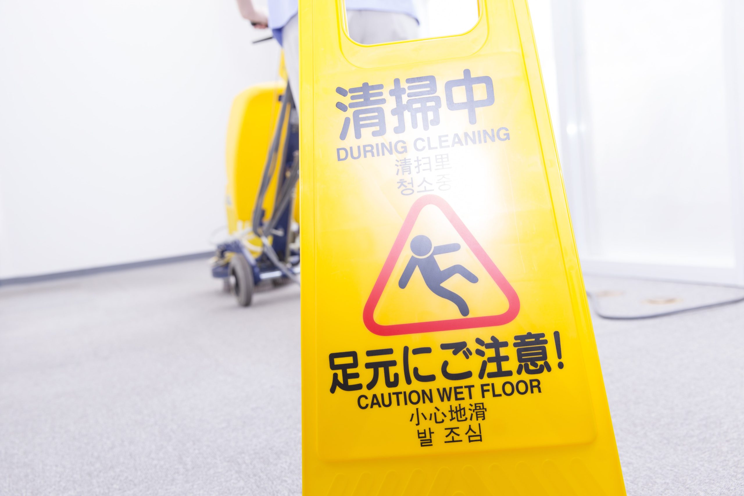 定期清掃での清掃範囲