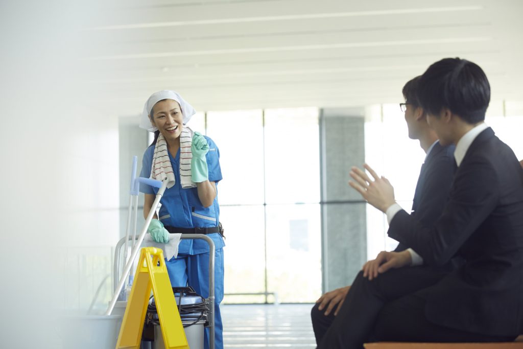 毎月1～2回ほどの定期清掃