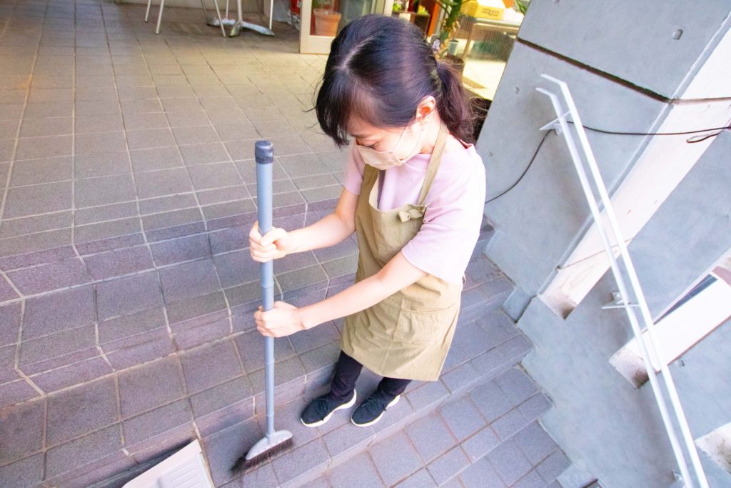 店舗スタッフ側で対応可能な清掃