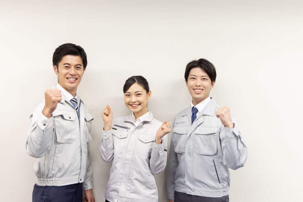 オフィスのエントランス掃除