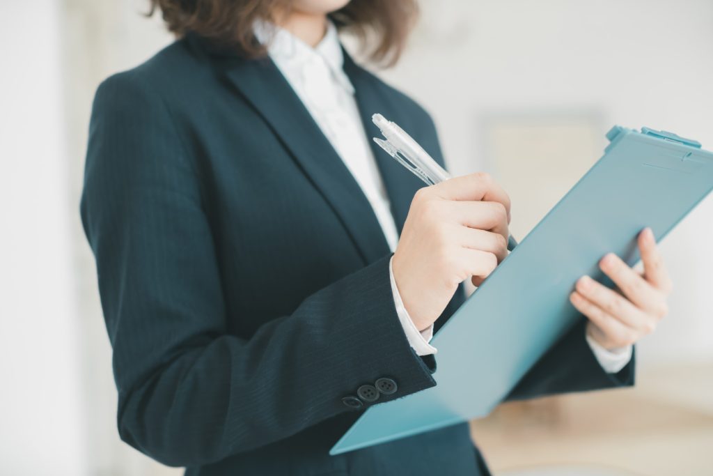 チェックリストを活用して掃除する