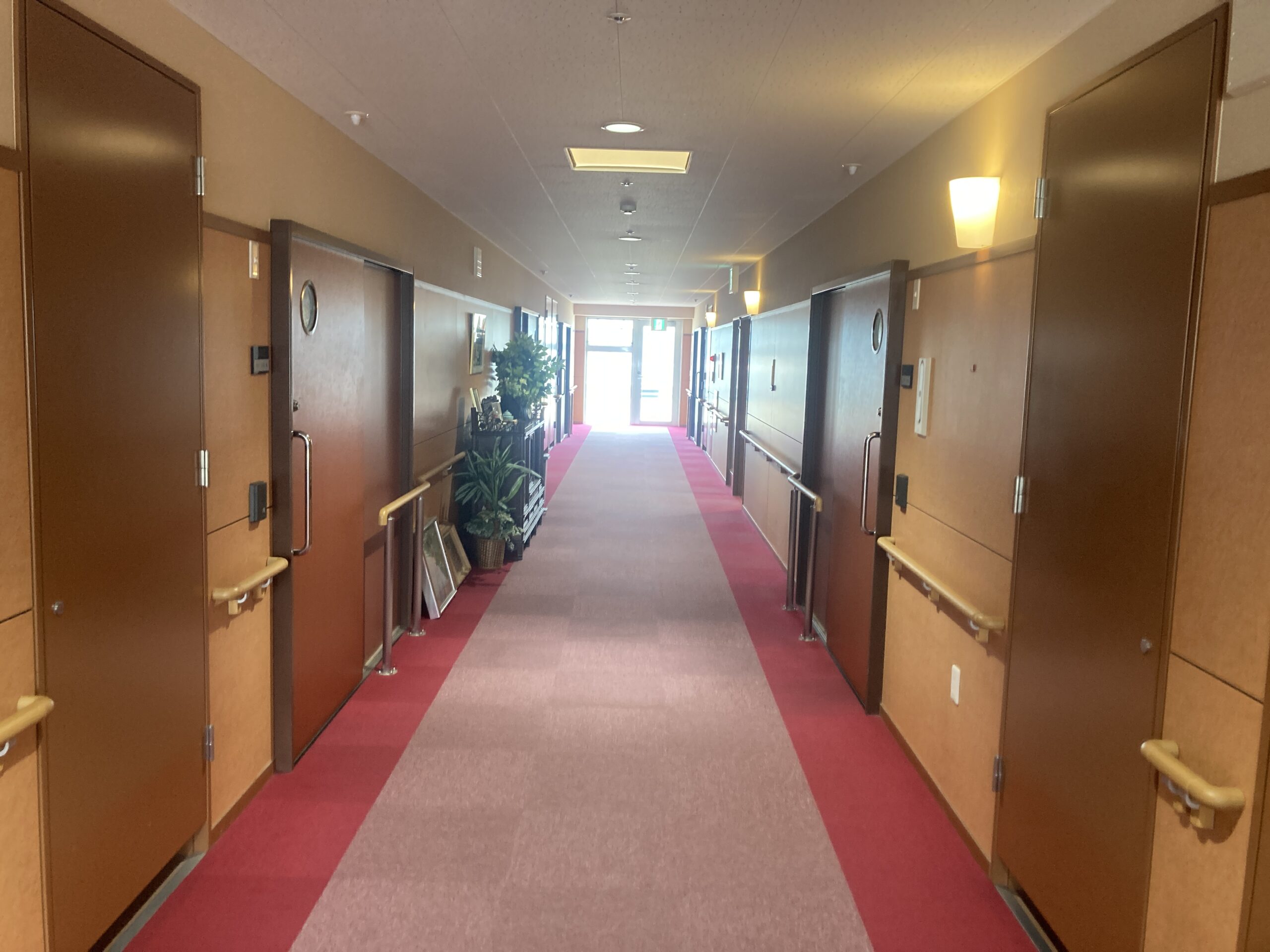 広島八景園　共用廊下